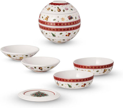 Decorative SphereDinnerware Set For 2 -Premium PorcelainTableware