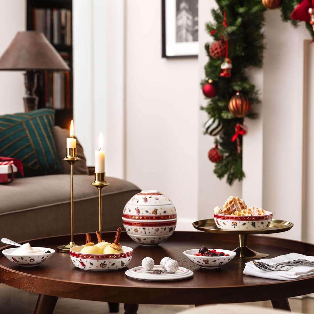 Decorative SphereDinnerware Set For 2 -Premium PorcelainTableware